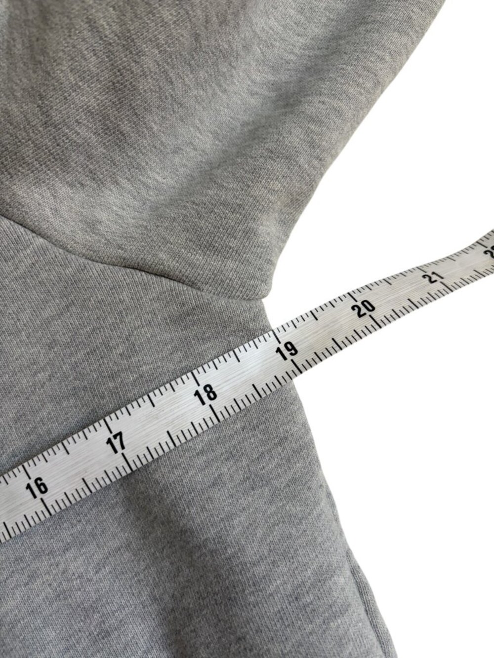 Frame Sporty Zip Sweatshirt (Gris Heather) - Small - Picture 10 of 11